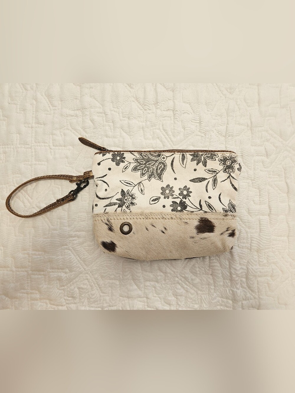 Myra Bag - Urging Pouch - Canvas & Cowhide